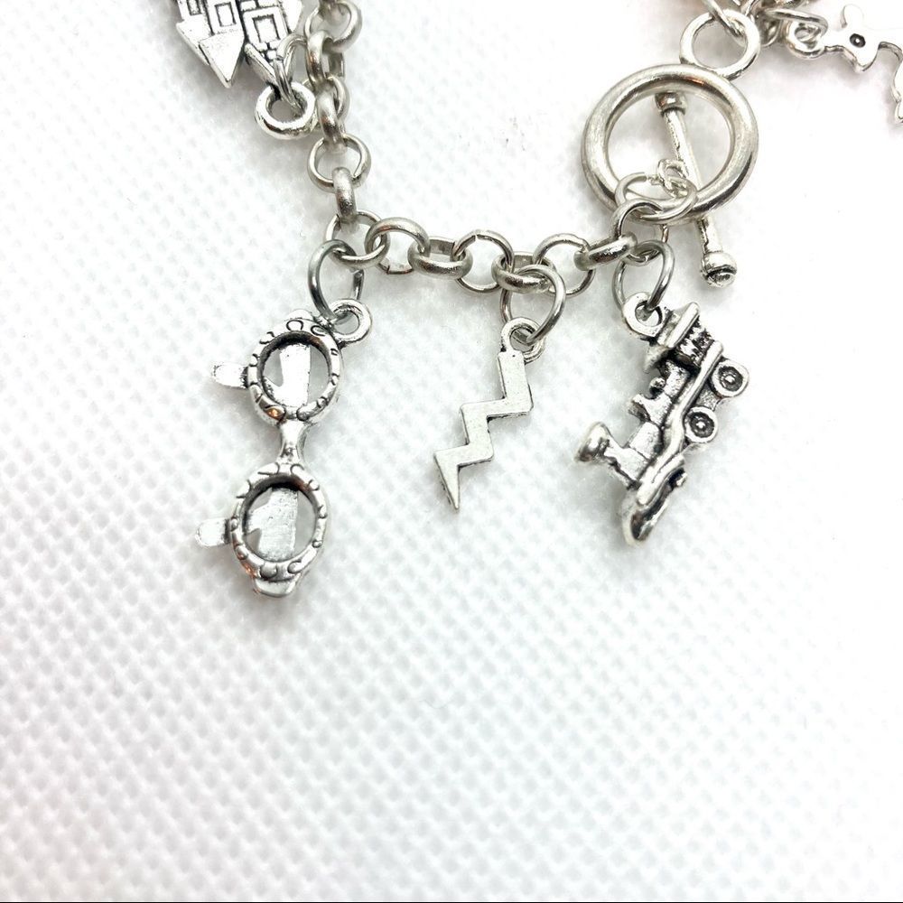 SILVER Harry Potter Charm Bracelet - Picture 8 of 11